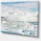 Designart - Vatnajokull Glacier in Iceland - Landscape Canvas Art Print